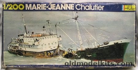 Heller 1/200 Marie-Jeanne - French Coastal Fishing Trawler, 604 plastic model kit